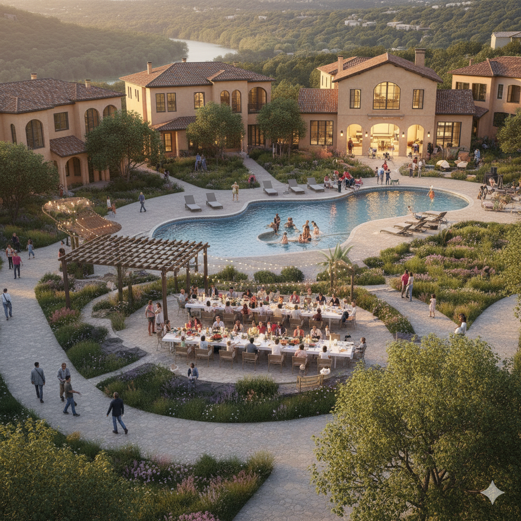 Luxury Community Development Plan Great Hills Austin